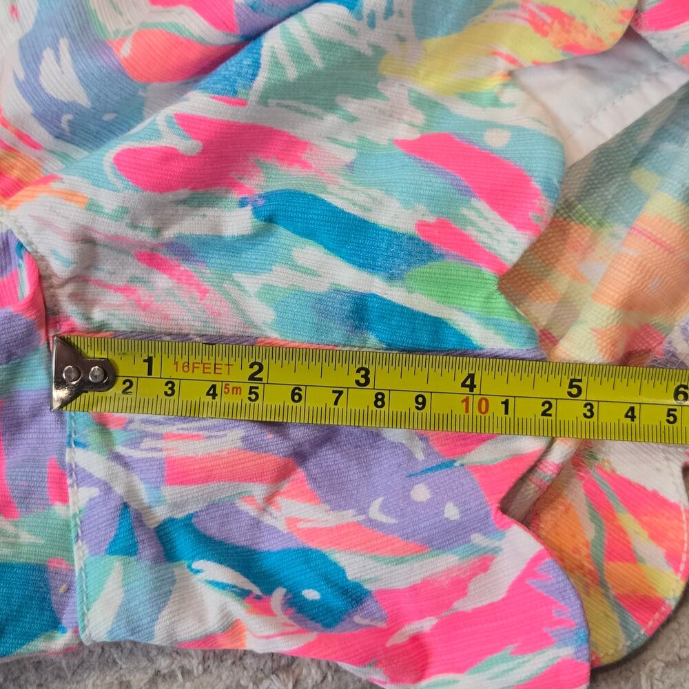 Lilly Pulitzer Buttercup Short Its Always Summer Somewhere Colorful Print 0 - Picture 7 of 7
